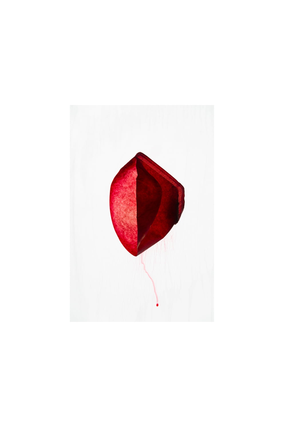 rot I; Ausbelichtung 64 × 96 cm