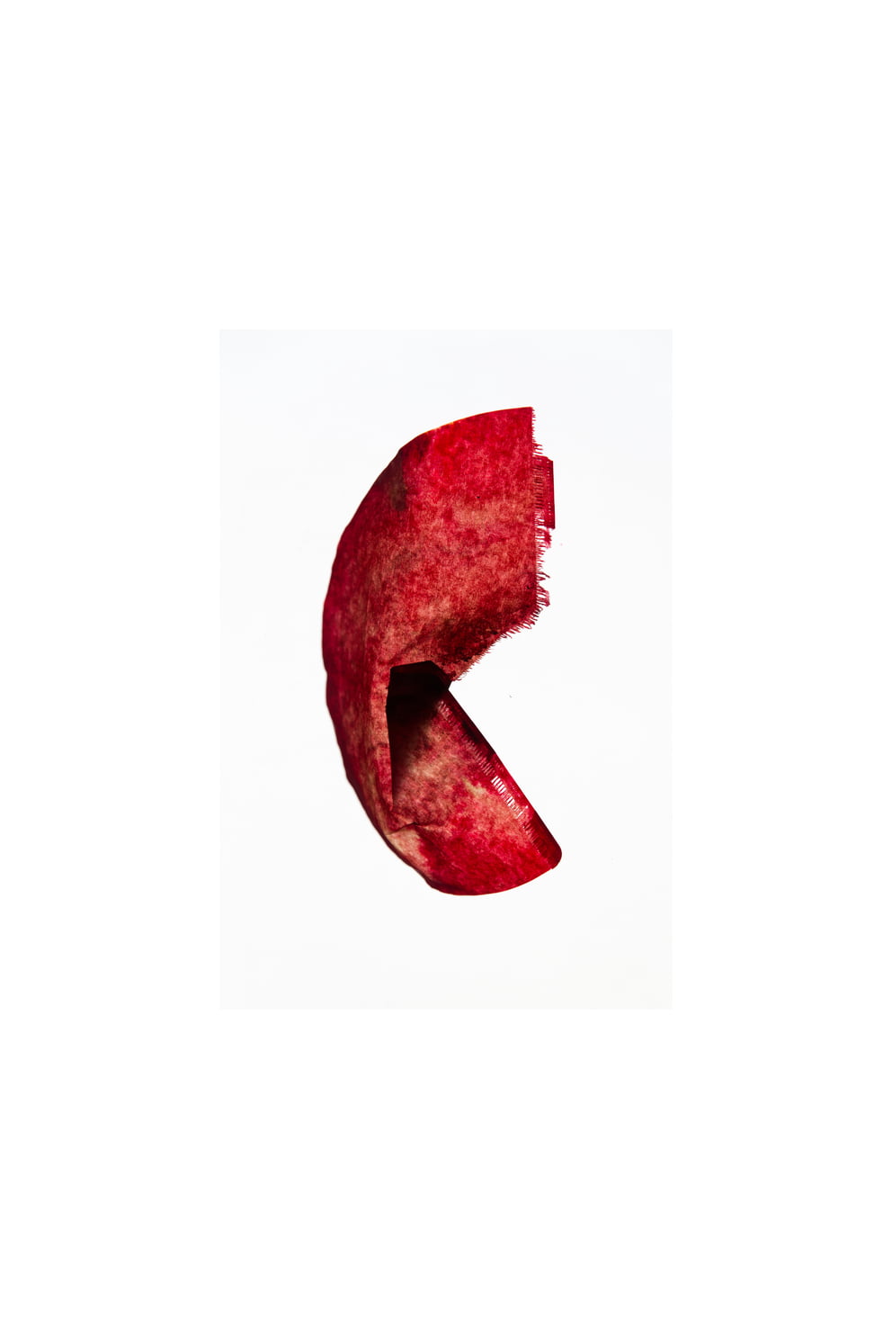 rot II; Ausbelichtung 64 × 96 cm