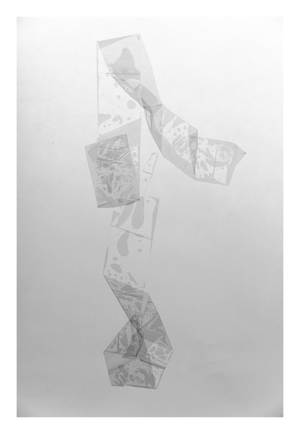 klebung II; Ausbelichtung 64 × 96 cm