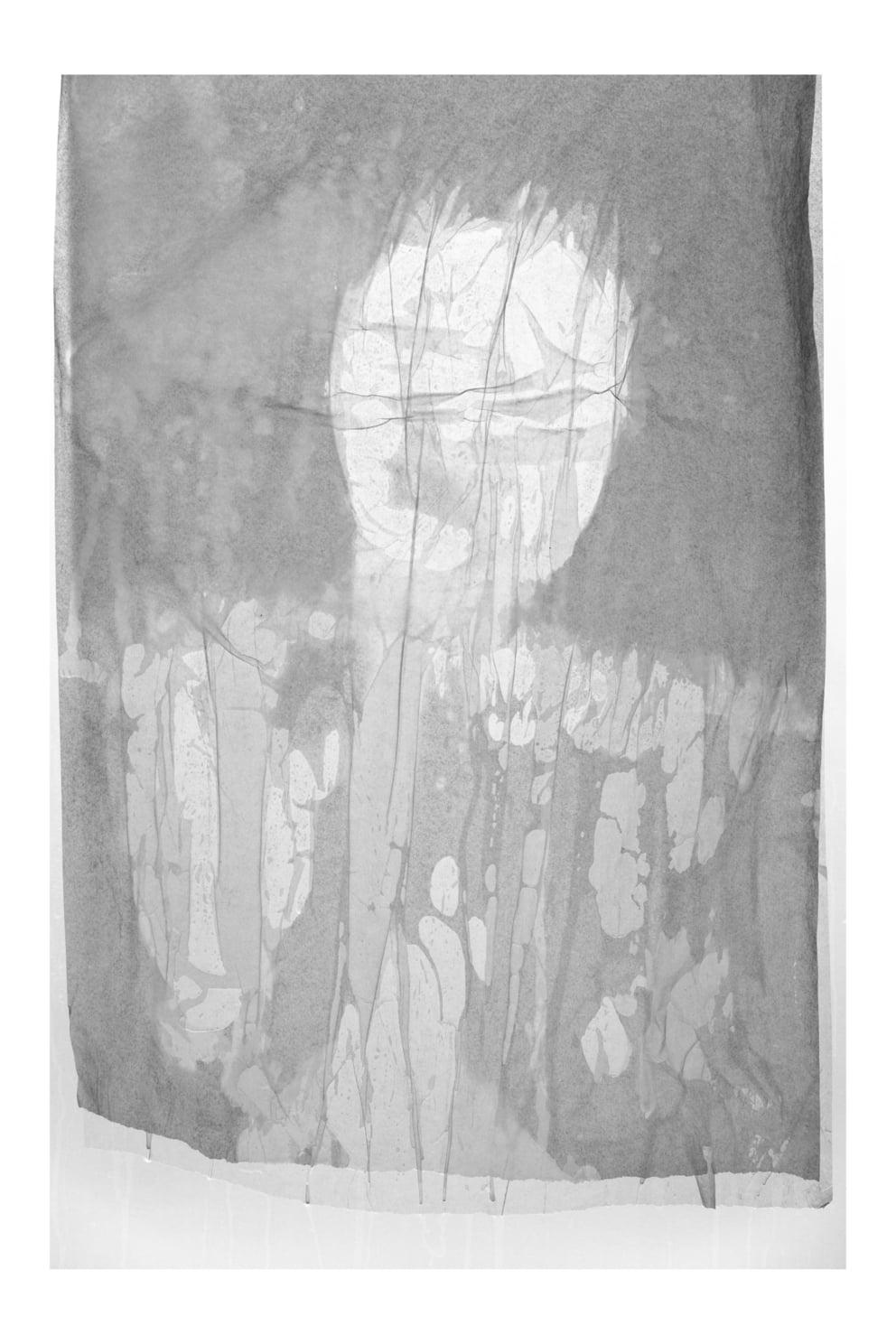 verdunstung 23 g IV; Ausbelichtung 72 × 108 cm