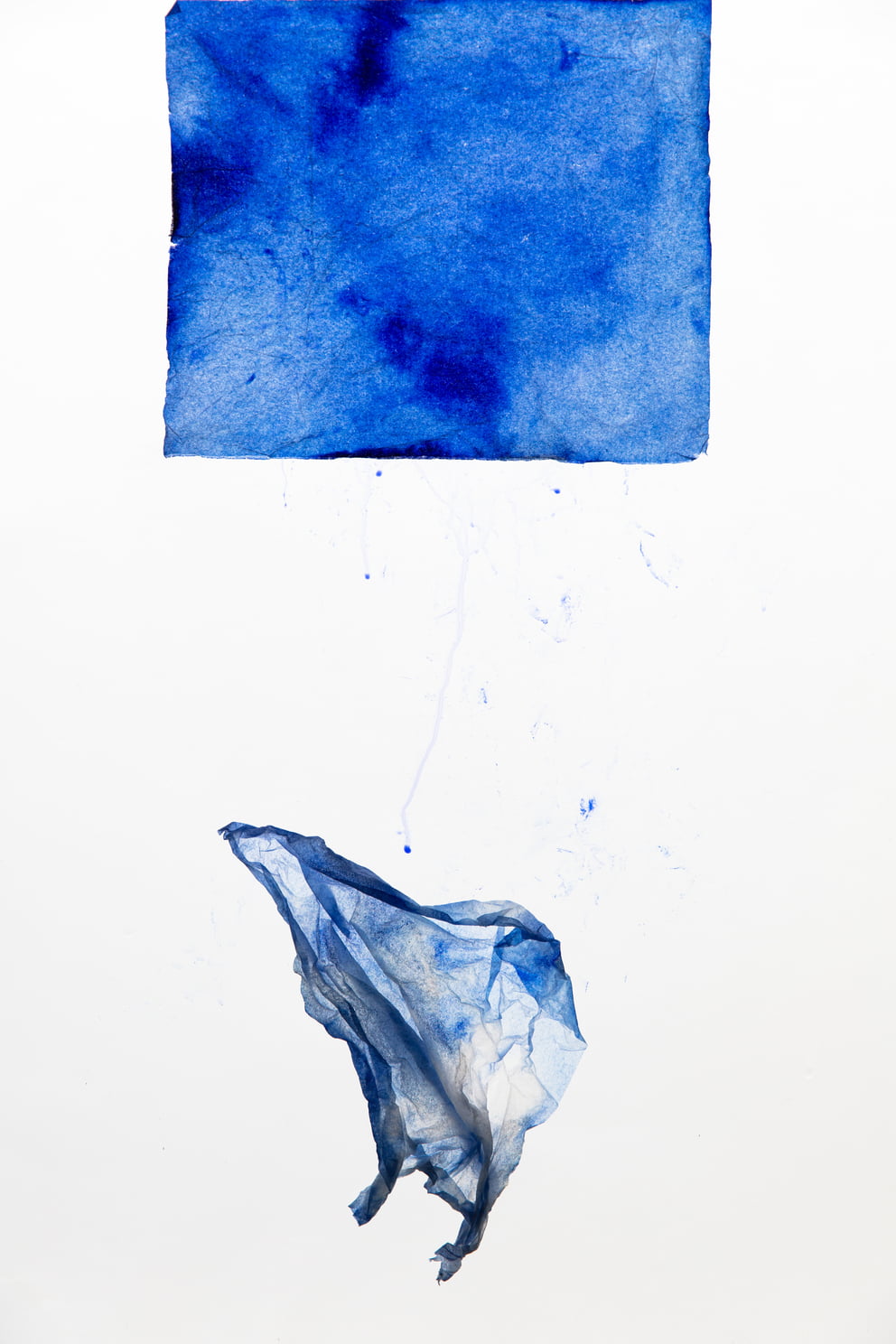 royalblau II; Ausbelichtung 64 × 96 cm