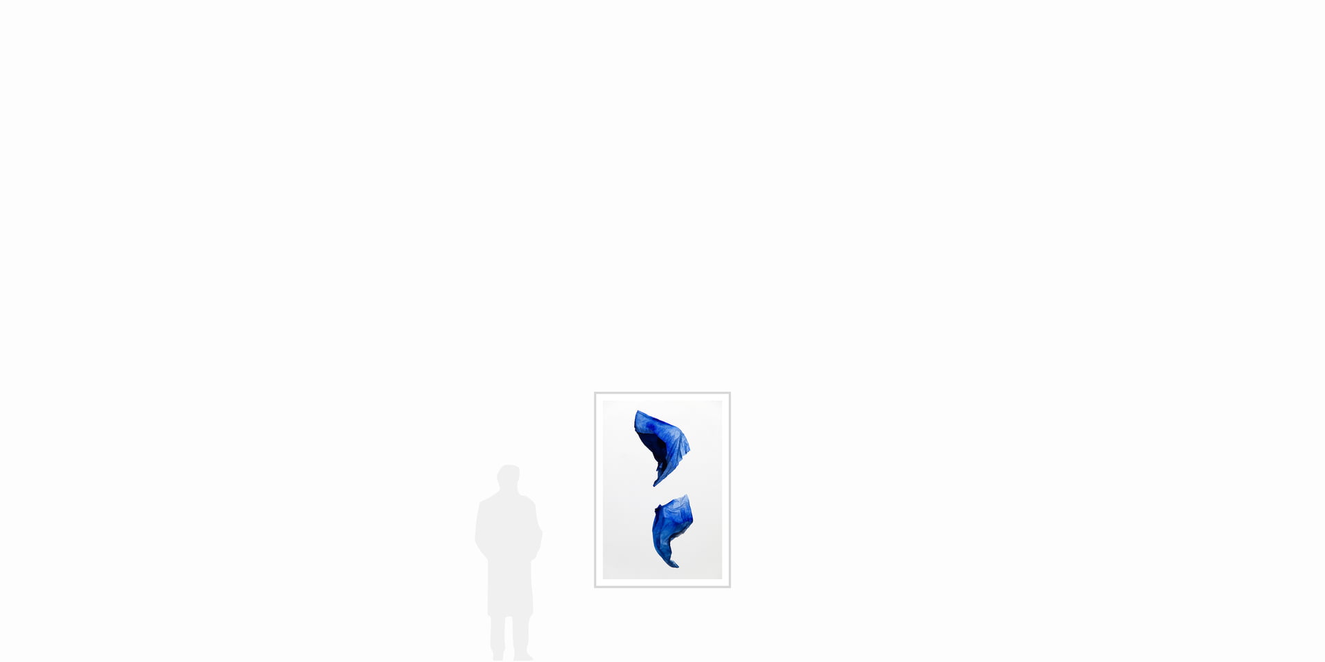 royalblau X; Ausbelichtungen 120 × 174 cm
