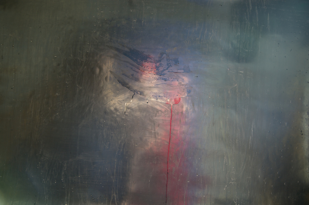 laken rot 09; Ausbelichtung 64 × 96 cm