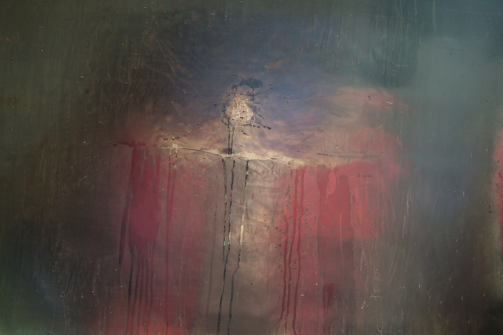 laken rot 16; Ausbelichtung 64 × 96 cm