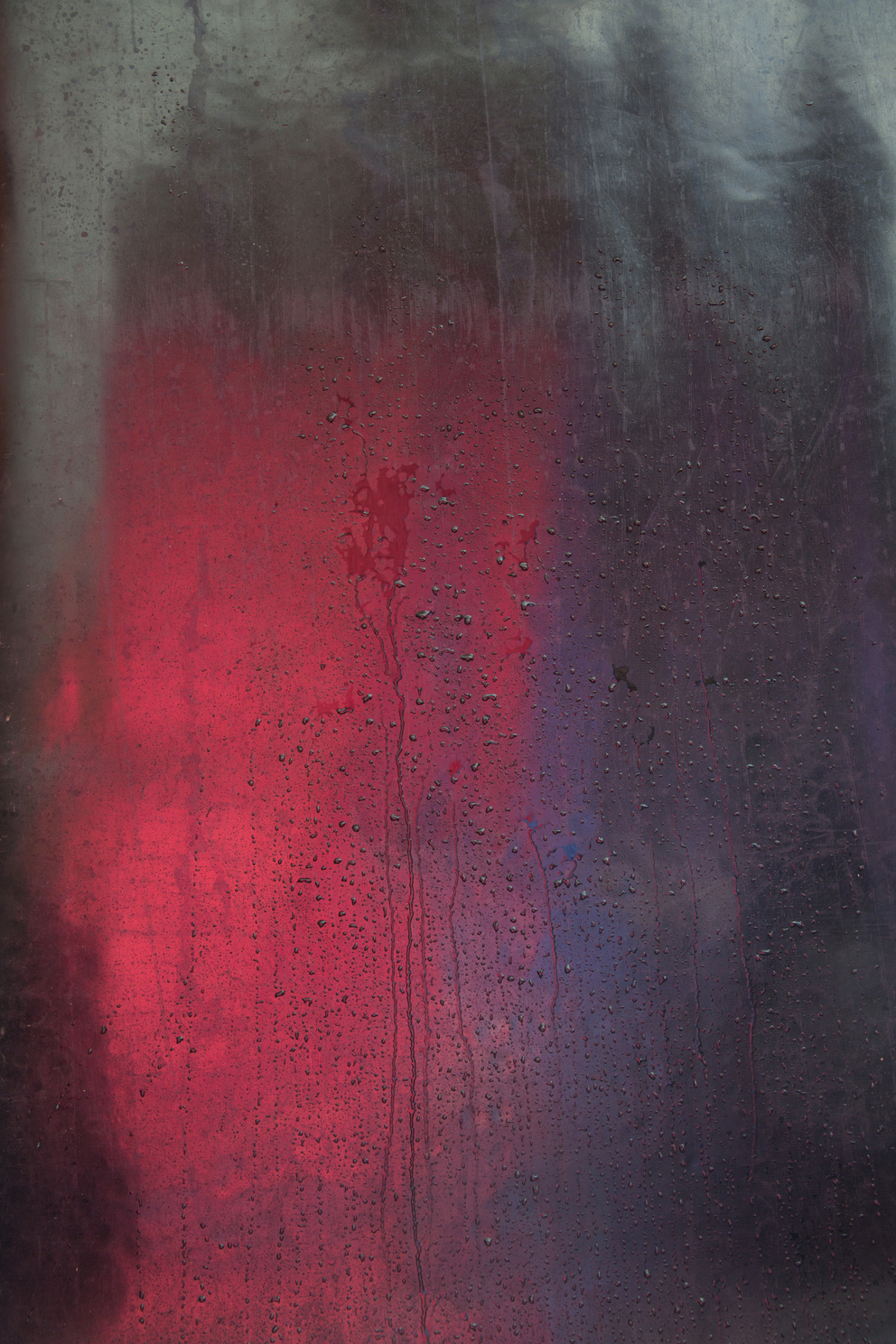 regen 01; Ausbelichtung 32 × 48 cm