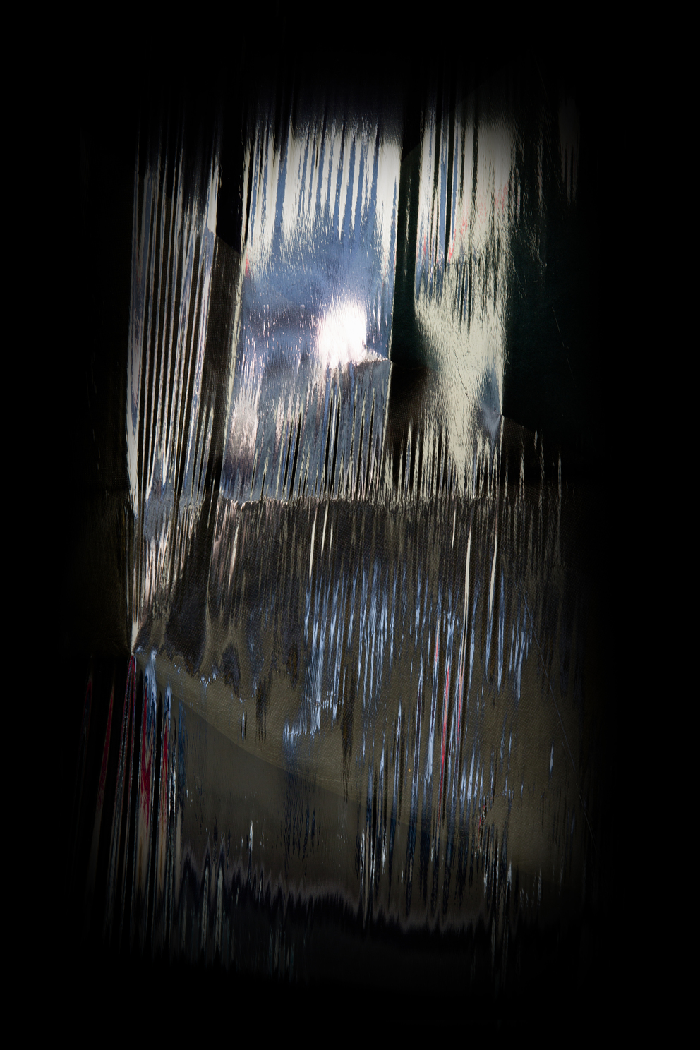 hose blau 05; Ausbelichtung 64 × 96 cm