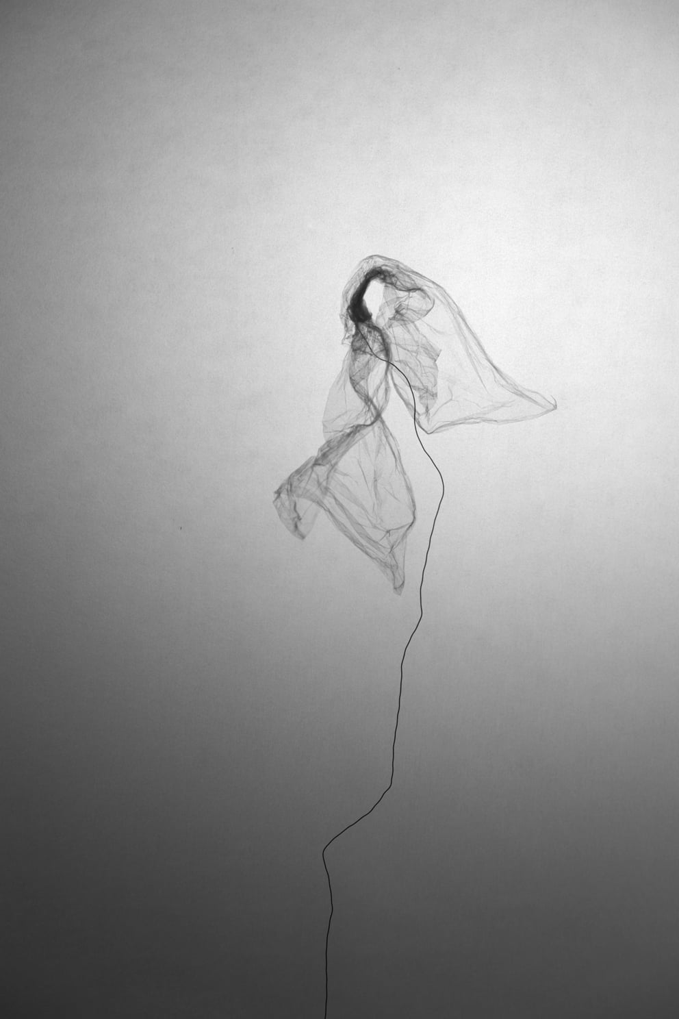 draht licht plastik 03; Ausbelichtung 40 × 60 cm
